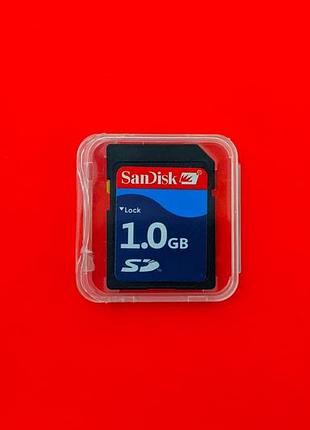 Карта памяти флеш sd 1 gb sandisk 1гб 1gb