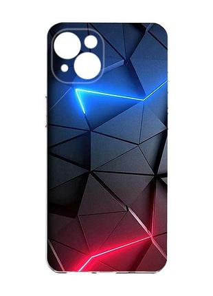 Чехол с защитой камер на iphone 15 :: рельефный фон (принт 36)