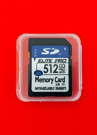 Карта памяти флеш sd 512 mb elite pro 512mb
