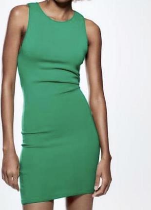 Зелене плаття від zara