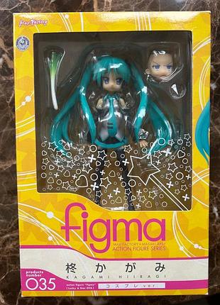 Нова оригінал figma 035 miku lucky star (kagami hiiragi)