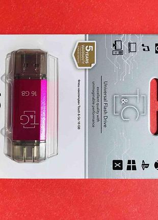 Флешка usb flash 16gb t&g