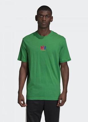 Чоловіча футболка adidas originals 3d trefoil graphic tee