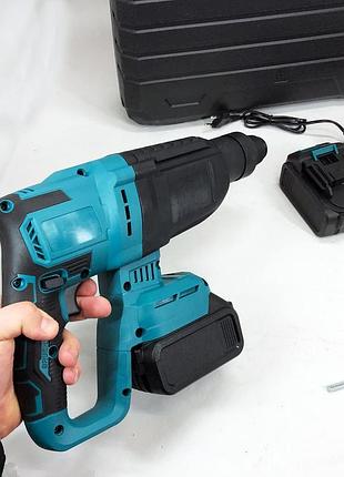 Ударний прямий перфоратор для свердління krafftec, перфоратор з режимом довбання rv-34 8