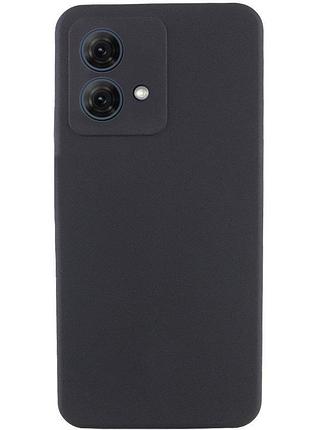 Чехол silicone cover ummi lakshmi full camera (aa) для motorola moto g84 черный / black