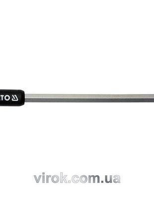 Ключ шестигранный yato : тип "t", m10 мм, двусторонний, l=200 мм [12/96]