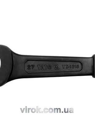 Ключ ріжковий ударний yato : м= 50 мм, l= 280 мм, crv [5]