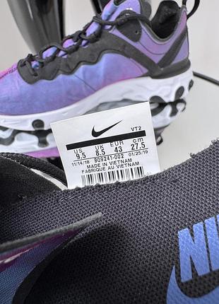 Крутые популярные кроссовки nike react element 55 8