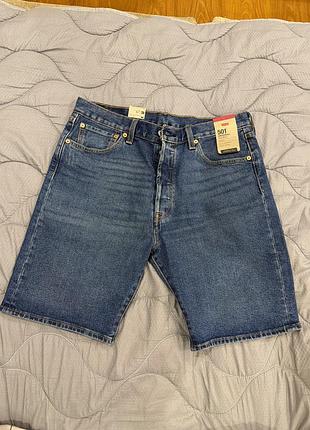 Шорти джинсові чоловічі нові levi’s