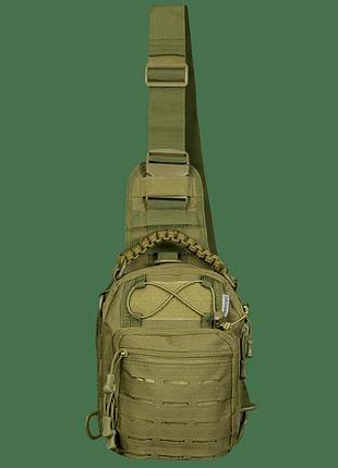 Сумка тактическая однолямочная adapt олива