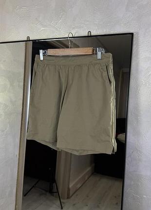 Технологічні шорти uniqlo ultra stretch active / dry-ex / olive
