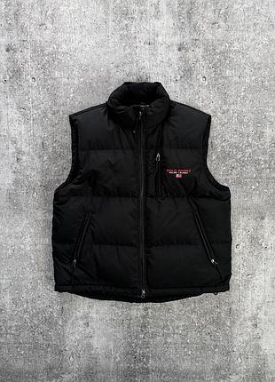 Жилетка безрукавка polo sport ralph lauren чорна