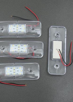 Габарит - белый - 115х40мм - 12/24v led 9 диодов - "mrt-60" - k-061 (4шт)