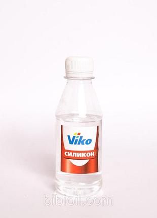 Силикон жидкий прозрачный 200ml "viko" / для смазки вращающих деталей любых рез. изделий