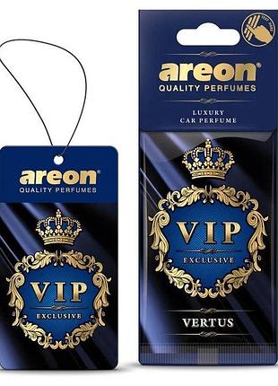 Освіжувач сухий лист - "areon" - vip - vertus (вертус) (10шт/уп)