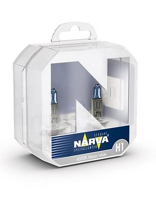 Лампа 12v h1 55w 4500k range power white "narva" (box-2шт) (48641) (10шт/уп)