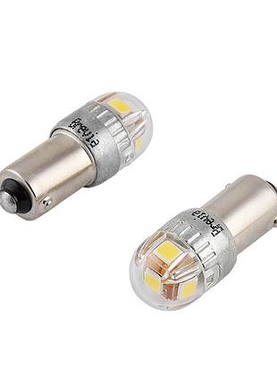 Светодиод 12/24v t8 белый t4w 4x2835smd 150lm 6000k "brevia" canbus no10219 (2шт)