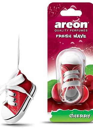 Освежитель сухой кеды - "areon" - fresh wave cherry (вишня) (12шт/уп)