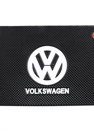 Килимок торпеди антиковзаючий volkswagen ( 200x130)