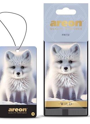 Освежитель сухой лист - "areon" - wild - fritz (фриц) 10шт/уп