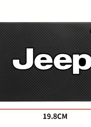 Килимок торпеди антиковзаючий jeep ( 200x130)