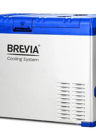 Холодильник 40л 12/24/110/220v 60w компрессорный (компрессор lg) "brevia" 22425