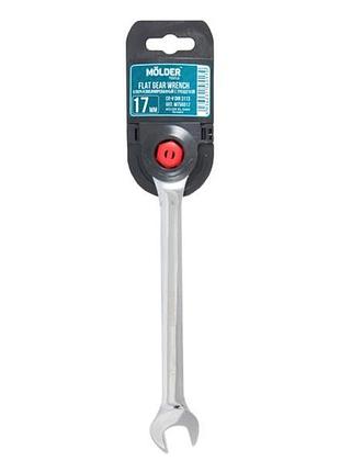 Ключ комбинированный 17мм трещотка "molder" (mt56017)