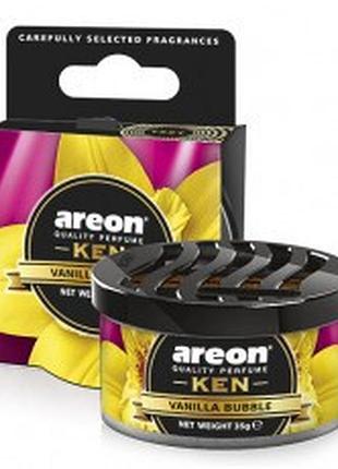Освежитель сухой консерва 35gr - "areon" - ken - vanilla-black (ваниль-блек) (12шт/уп)