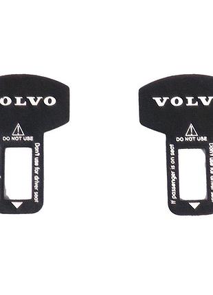 Заглушка ремня безопасности нейлон "volvo" (2шт/уп)