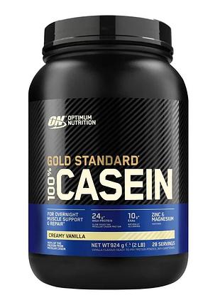 Optimum nutrition 100% casein gold standart creamy vanilla 924g uk