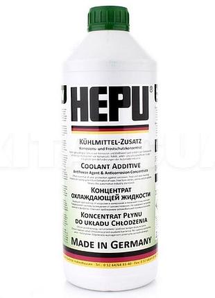 Антифриз (концентрат -80) 1.5kg зелений "hepu" g11 p999-grn (12шт/ящ)