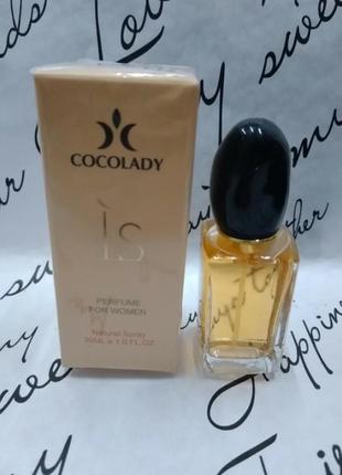 Описание парфюмированная вода cocolady is 30 мл