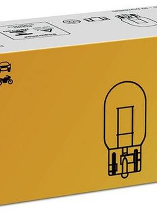 Лампа 12v (бесцок.1-контак.) w21w "philips" (12065cp) (уп.10шт)