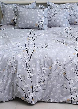 Двоспальна (2-спальна) постільна білизна turkish cotton 100% бавовна (туреччина) pt-r01 сіменій