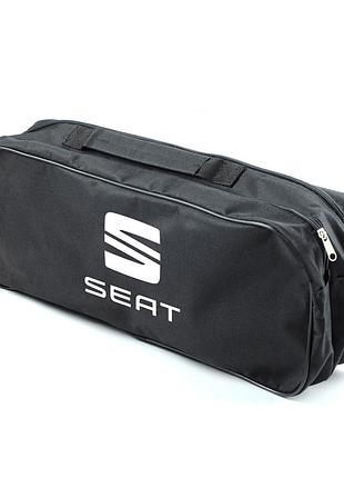 Сумка техдопомоги seat чорна (52,6 х18, 6х13, 2) 2 відділу "beltex" (липучки для фіксації)