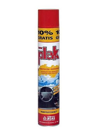 Полироль торпеды спрей 750ml "plak" грейпфрут (24шт/ящ)