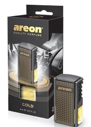 Освежитель жидкий на обдув 8ml - "areon" - car perfume люкс - gold (золото) (12шт/720г)