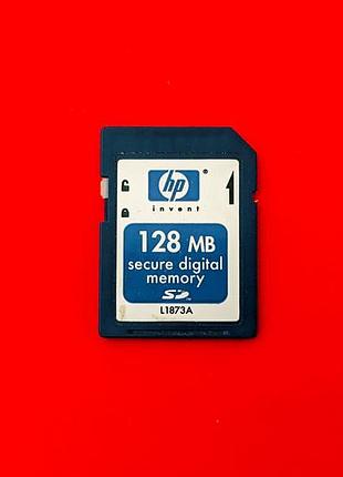 Карта памяти флеш sd 128 mb hp secure digital memory 128mb