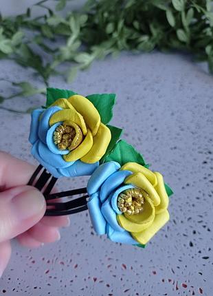 🩵💛заколочки для волосся ручної роботи. з глітерного фоамірану.
ціна показана за 1 шт.