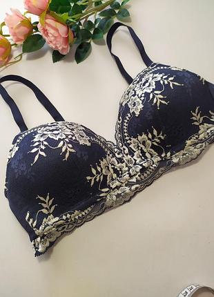 Красивый и комфортный бюстгалтер с вышивкой, без косточек, matalan, u9 38b, eur 85b