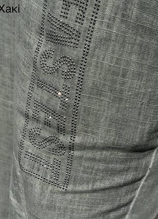 Штани льон 8