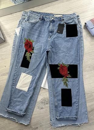Джинси з вишивкою asos