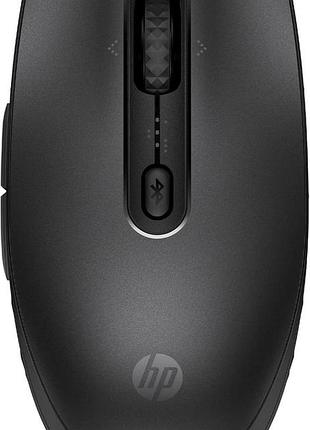 Мышь hp 7m1d4aa 690 rechargeable, bt, чёрный