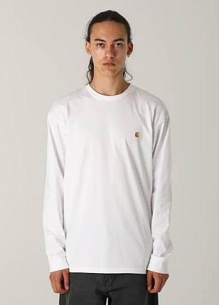 Лонгслів chase білий carhartt wip (i026392_2)