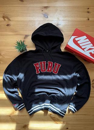 Вінтажне худі fubu, sk8 vintage hoodie fubu original, streetwear, sk8