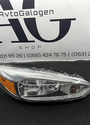 Фара передня права ford focus mk iii, 2015-2018, usa, галоген, без led drl, оригінал, б.в., f1ez13008gs, f1eb13w029