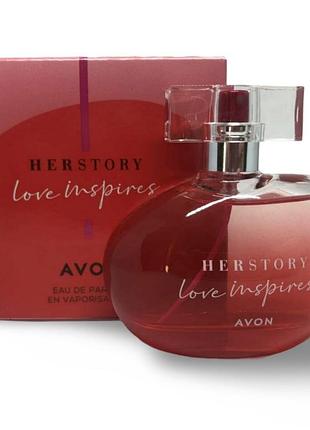 Парфюмная водаavon herstory love inspires для нее 50 мл