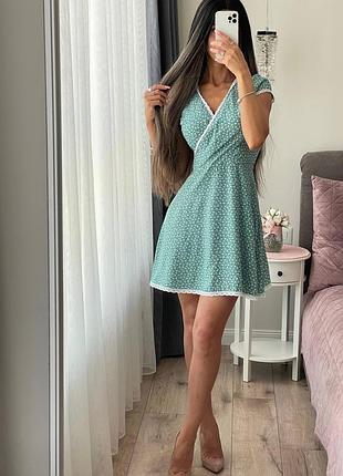 Платье мини в принт 9