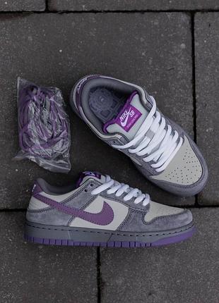 Р.36-40 кроссовки nike sb dunk low purple pigeon nk214