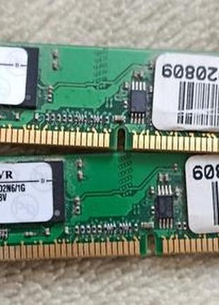 Оперативна пам'ять (ram) 2gbx1 та 1gbх2